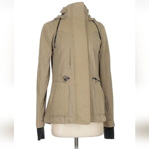 Blanc Noir Anorak Mastermind Quilted Rain Wind Jacket XS Tan